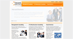 Desktop Screenshot of harvardpartners.com