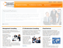 Tablet Screenshot of harvardpartners.com